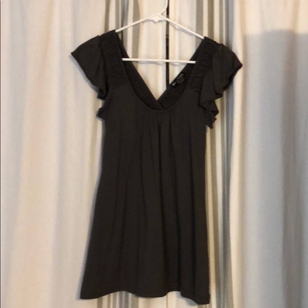 Charcoal color tee